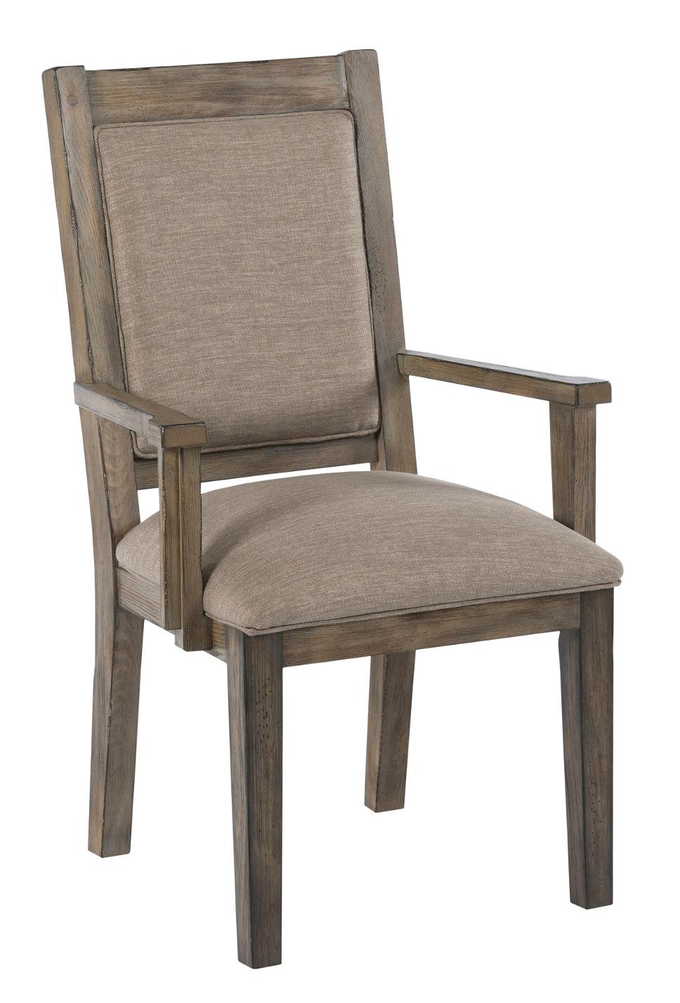 Padded kitchen top chairs with arms